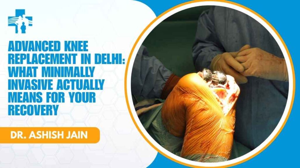 Minimally invasive knee replacement surgery consultation in Delhi