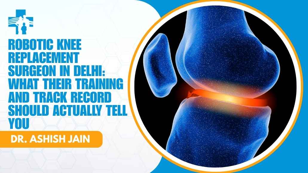 Robotic knee replacement surgeon consultation in Delhi