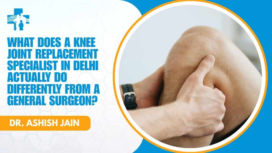 Knee joint replacement specialist consultation in Delhi