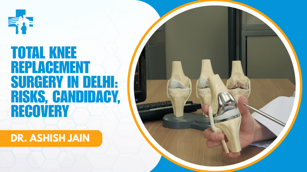 Total knee replacement surgery risks and candidacy in Delhi