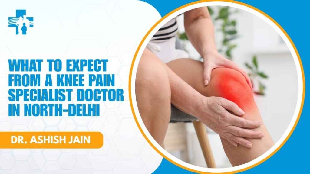 Knee pain specialist consultation in North Delhi